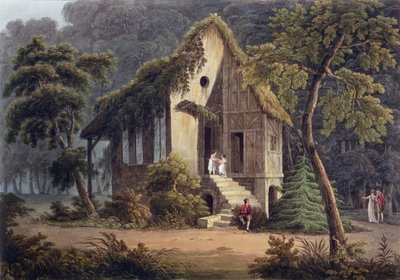 Il boudoir della regina al Petit Trianon, illustrazione per 